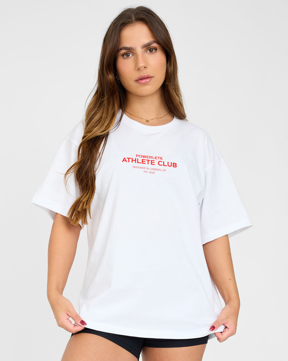 Athlete Club överdimensionerad T-shirt