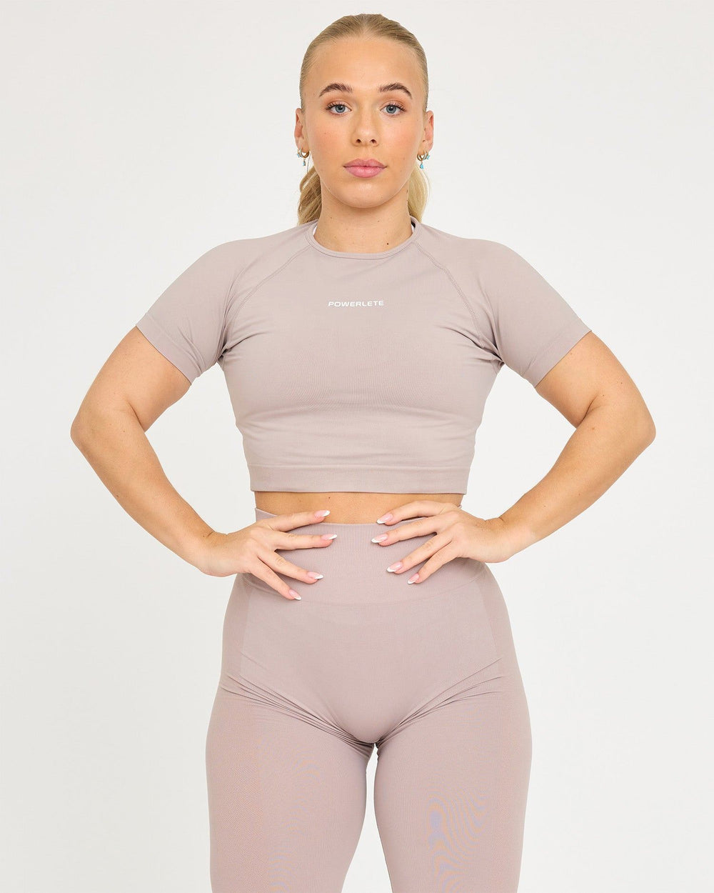 Evolve Sömlös SS Crop Top