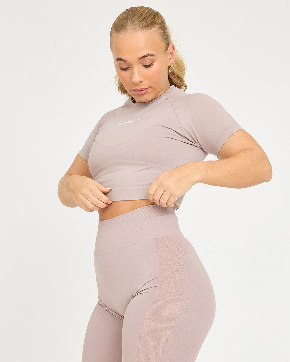 Evolve Sömlös SS Crop Top