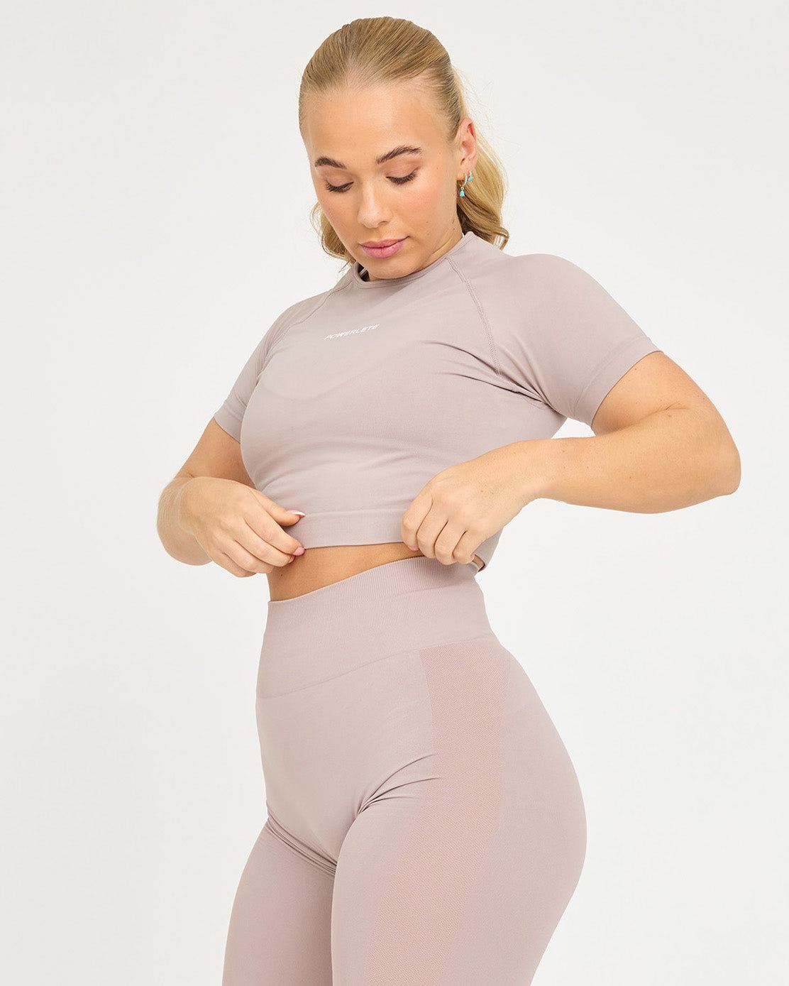 Evolve Sömlös SS Crop Top