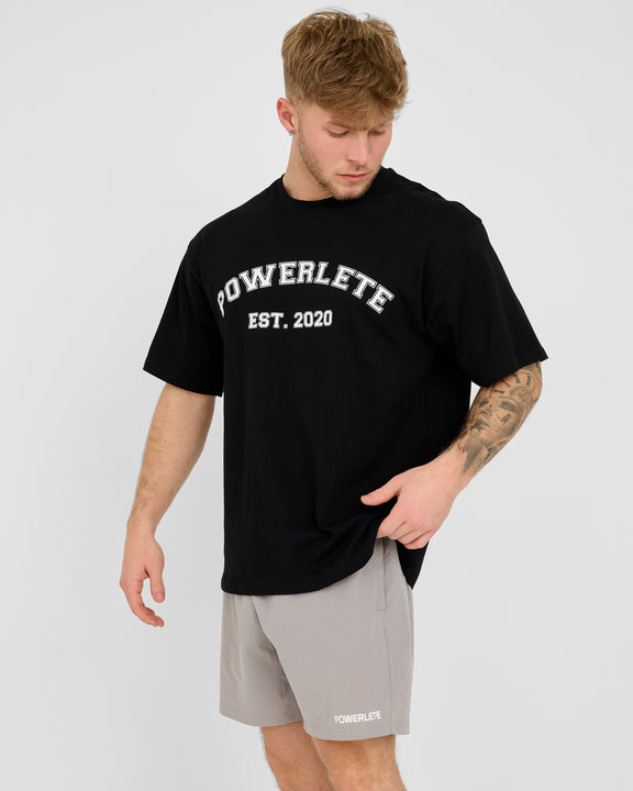 Varsity överdimensionerad t-shirt