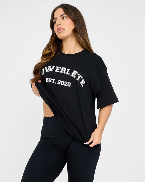 Varsity överdimensionerad t-shirt - hover image