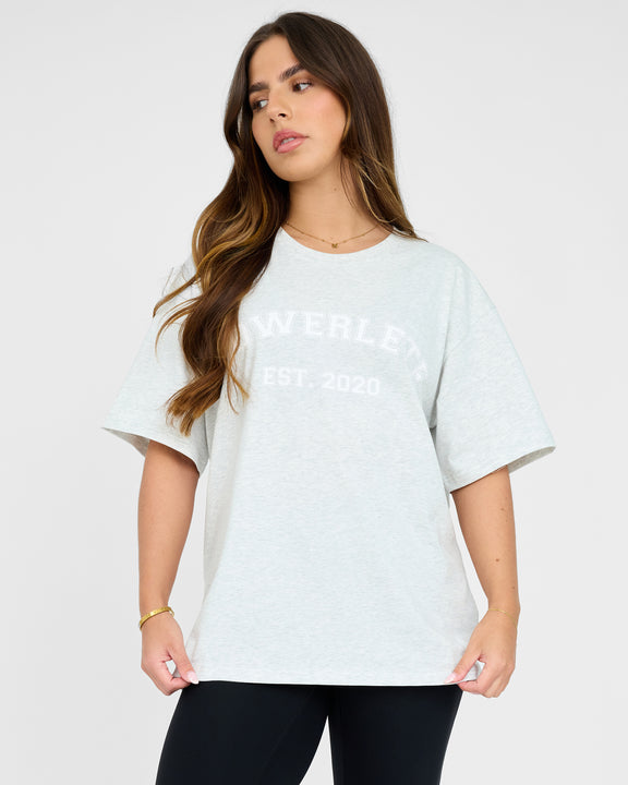 Varsity överdimensionerad t-shirt