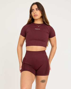 Evolve Seamless SS Crop Top