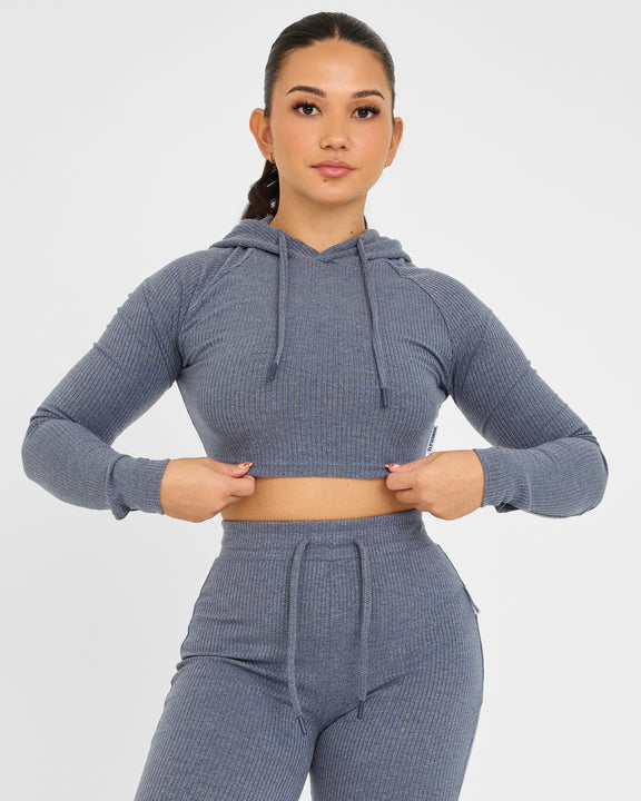 Lounge Cropped hættetrøje